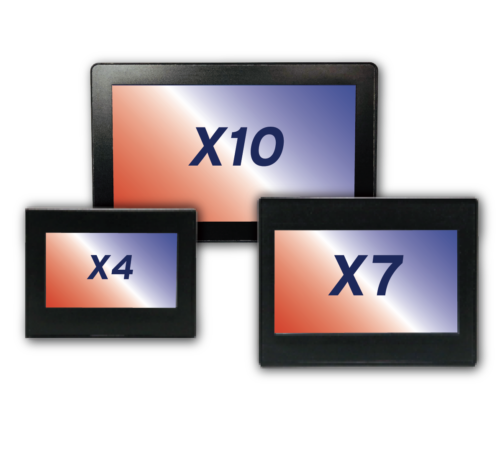 Horner Micro OCS Series family - X4, X7 and X10 all-in-one PLC/HMI controllers